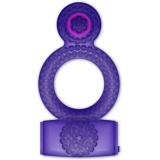 Anillo vibrador para el pene doble placer 2