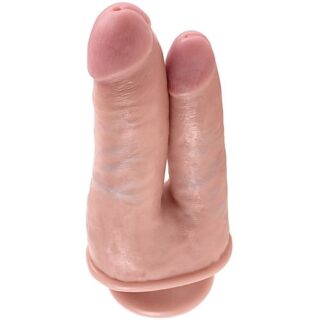 Dildo doble penetracion simultanea King Cock 152 cm