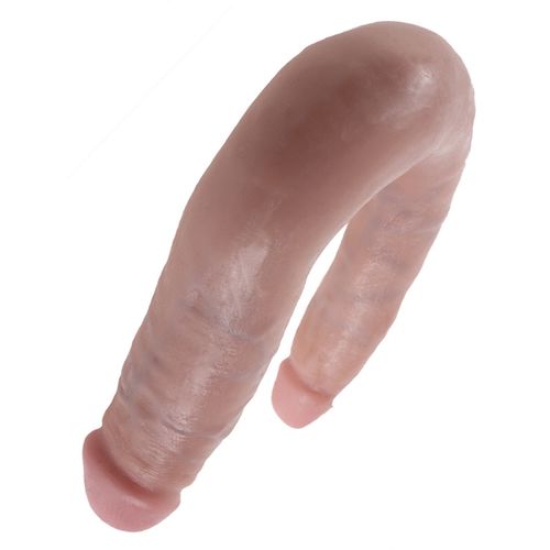 Dildo doble realistico natural King Cock 2