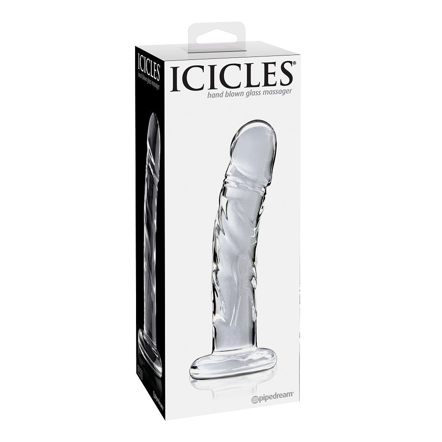 Masajeador de cristal Icicles Numero 62 1