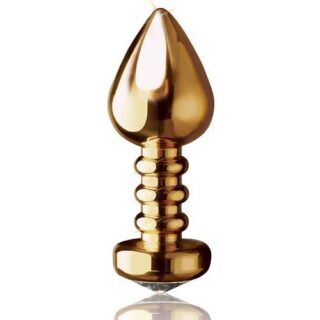 Mini plug anal de metal Fetish Fantasy Gold