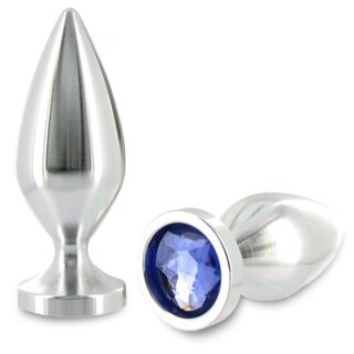 Plug anal de metal Diamond Cristal