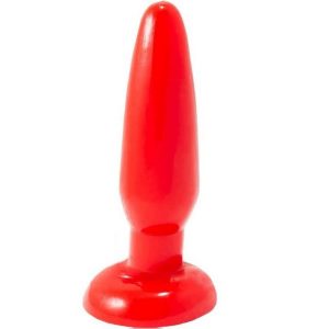 Plug anal pequeño 15 cm rojo