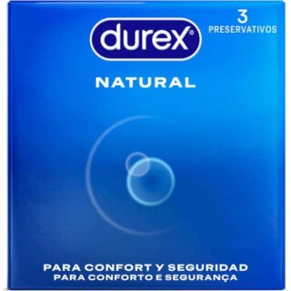 Preservativos Durex natural Comfort 3 uds