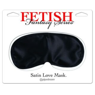 Máscara satinada negra Fetish Fantasy 2
