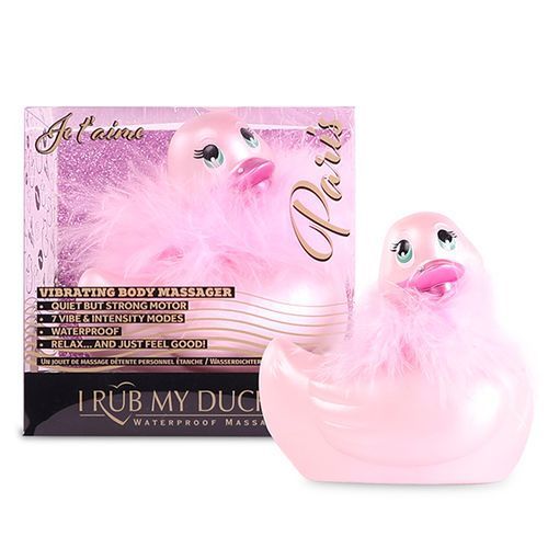 Pato vibrador París rosa I Rub My Duckie 2.0 2