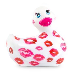 Pato vibrador Romance blanco y rosa I Rub My Duckie 2.0