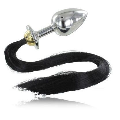 Plug anal acero con cola 889 cm