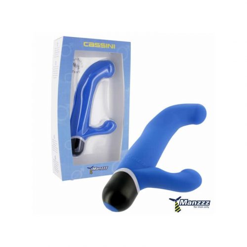 Vibrador anal Casseni Manzzztoys azul