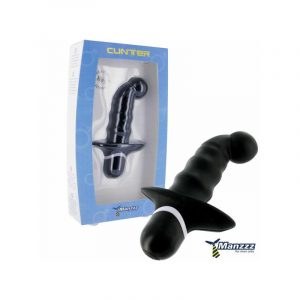 Vibrador anal Cunter Manzzztoys negro