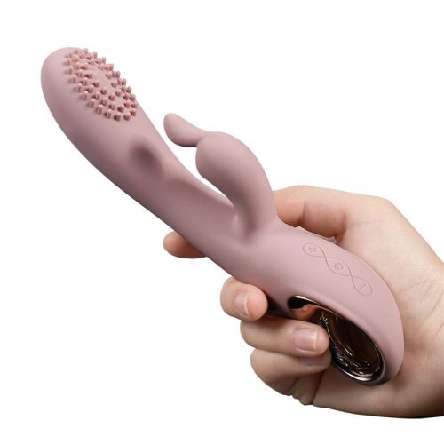 Vibrador de silicona USB Angels Kiss 20 cm 3