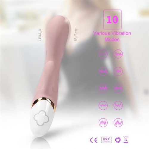 Vibrador de silicona USB Huan Y 193 cm 9