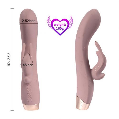 Vibrador de silicona USB Mie 12 cm 9