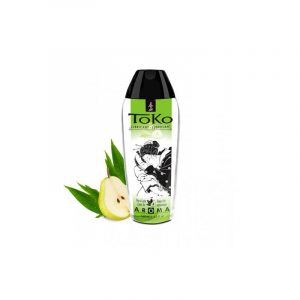 Lubricante Toko aroma a pera y té verde