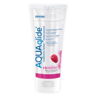 Lubricante base de agua Aquaglide frambuesa