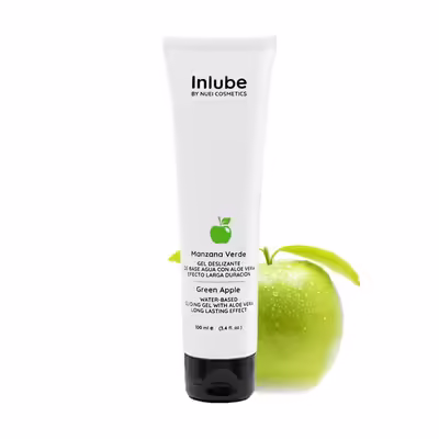 Lubricante base de agua manzana verde 100 ml