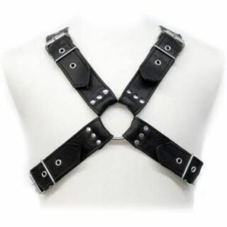 Arnés de cuero Body Buckles