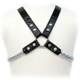 Arnés de cuero Chain II