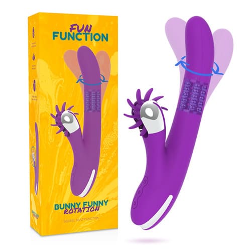 Estimulador conejito Funny con rotación