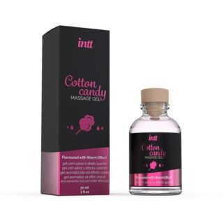 Gel de masaje efecto calor algodón de azucar