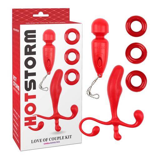 Kit de anal Wave Probe rojo