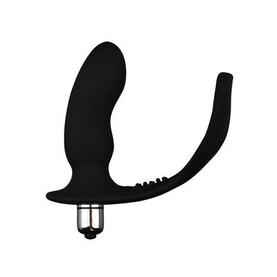 Plug anal con anillo para el pene y vibración 3