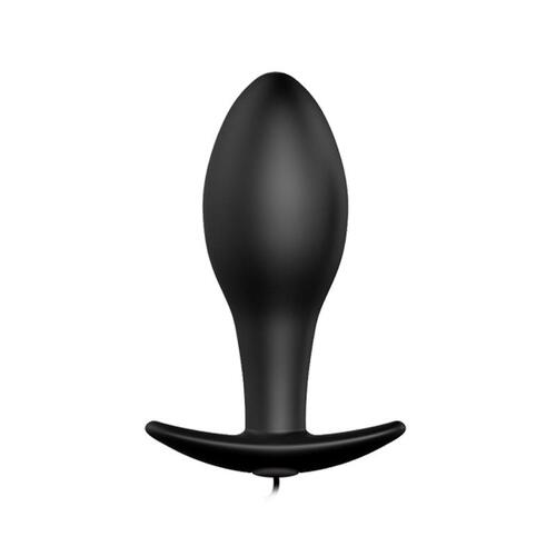 Plug anal con forma de ancla y control remoto