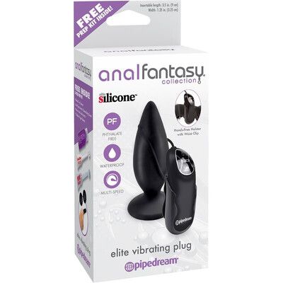 Plug anal con vibración Elite 3