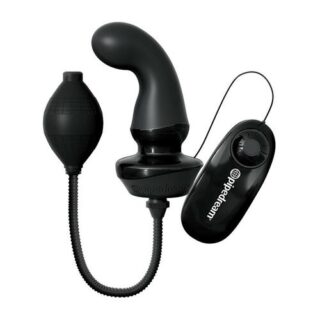 Plug anal inflable con vibración