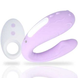 Vibrador para parejas con control remoto Mia Rin