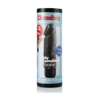 Clonador de dildo con vibrador negro