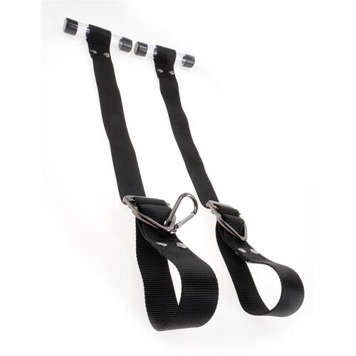 Cuerdas con esposas bondage para puerta