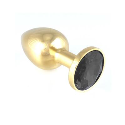 Plug anal acero inoxidable dorado 2