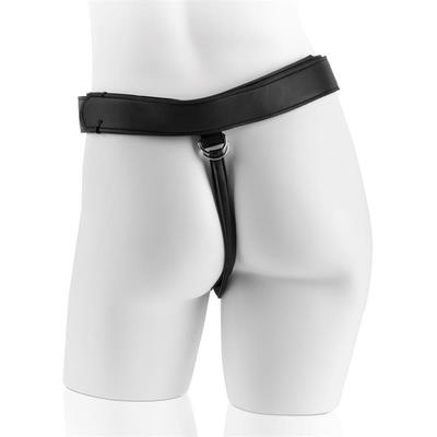 Arnés ajustable con dildo color natural 4