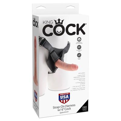 Arnés ajustable con dildo color natural 8