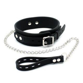 Collar con correa Rimba Latex Play