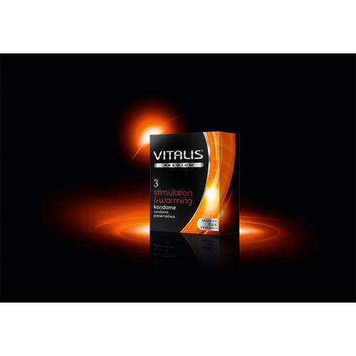 Preservativos Vitalis Stimulation Warning