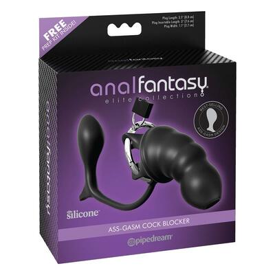 Jaula y estimulador anal Cock Blocker 3