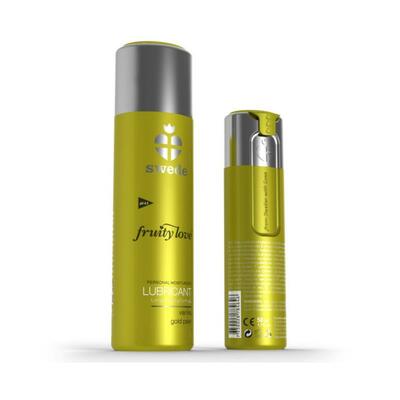 Lubricante Fruity Love vainilla y pera gold 2