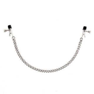 Pinzas con cadena de metal para pezones 3 Rimba
