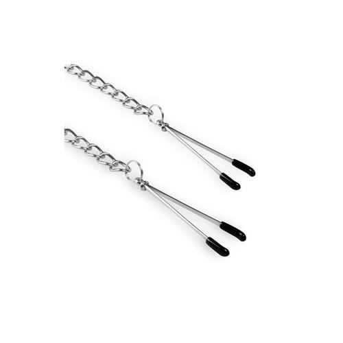 Pinzas con cadena de metal para pezones