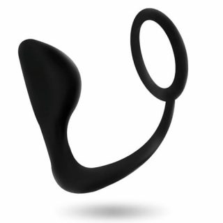 Plug anal con anillo para el pene