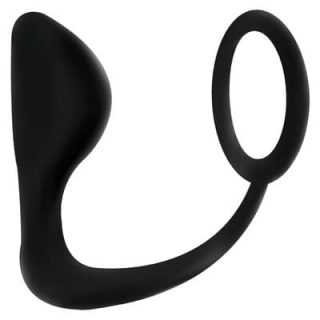 Plug anal con anillo para el pene 2