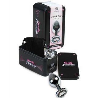 Plug anal de metal Secret Play 2
