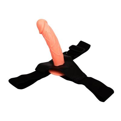 Arnés con dildo hueco 16 cm 3