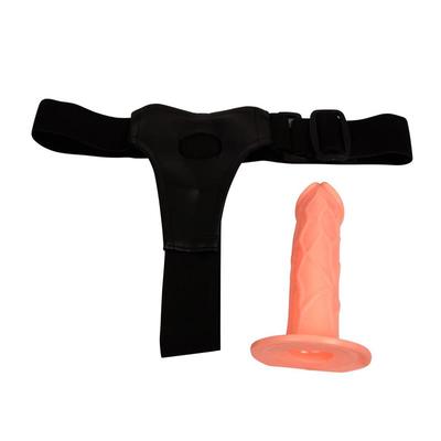 Arnés con dildo hueco 16 cm 5