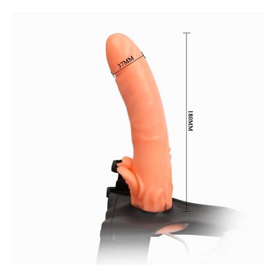 Arnés con dildo y control remeto 18 cm 6