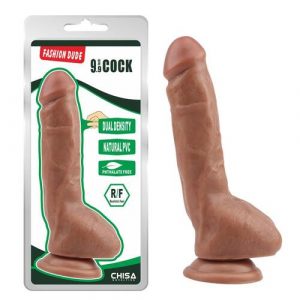 Dildo dual density Fashion Dude 23 cm