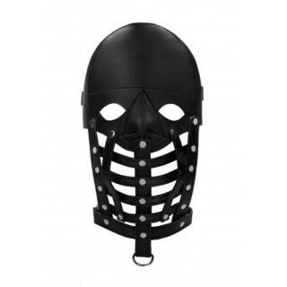 Máscara de cuero masculina Ouch