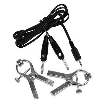 Pinzas metálicas de electro shock 3